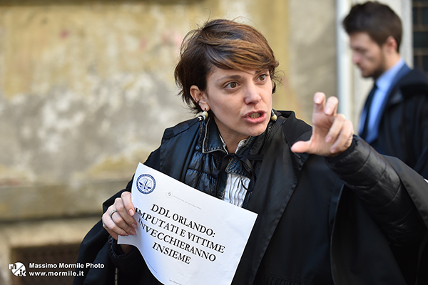 Corteo di protesta (Foto: Massimo Mormile).