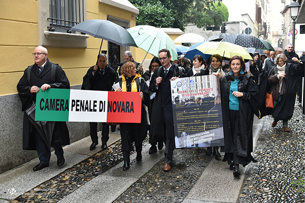 Corteo Camera Penale (Foto: Massimo Mormile).