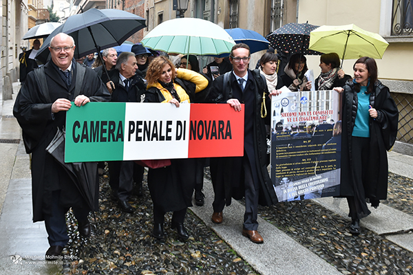 Corteo Camera Penale (Foto: Massimo Mormile).