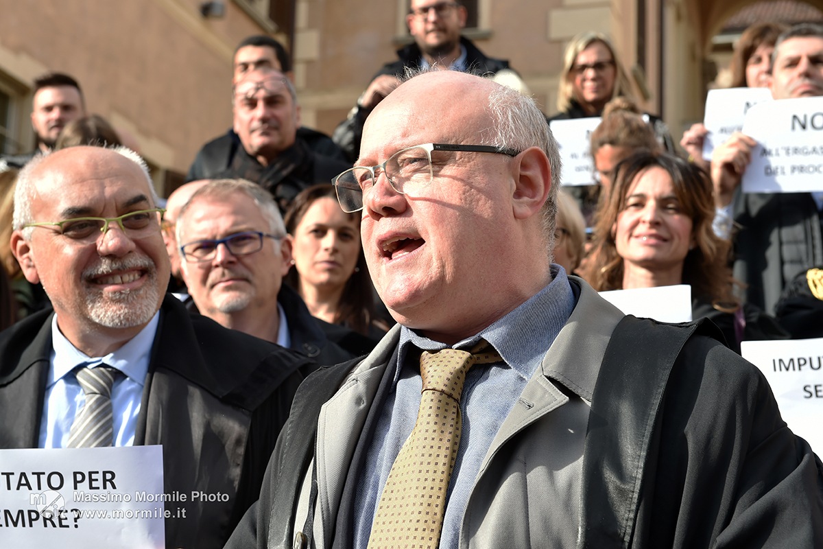 Flash mob in toga (Foto: Massimo Mormile).