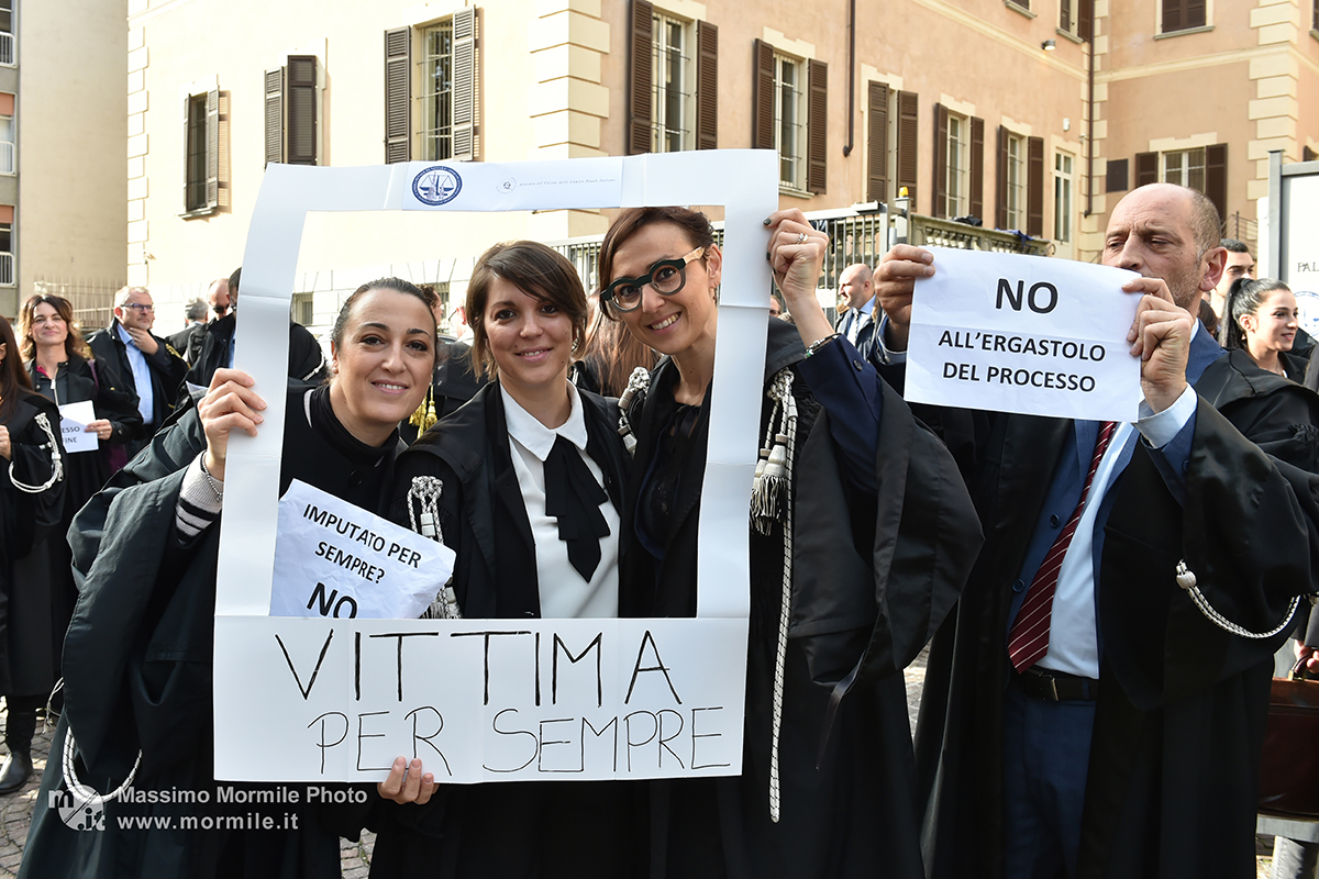 Flash mob in toga (Foto: Massimo Mormile).