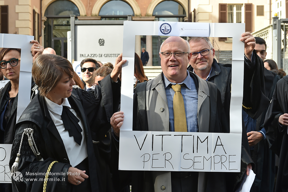 Flash mob in toga (Foto: Massimo Mormile).