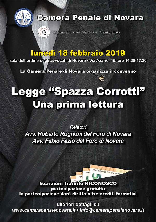 Il D.L. 'Spazza corrotti'. Una prima lettura Il D.L. 'Spazza corrotti'. Una prima lettura