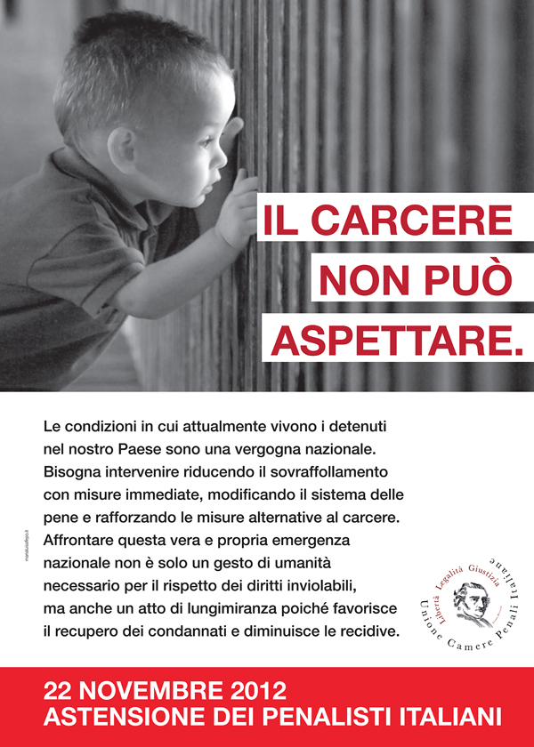 22 Novembre 2012: Astensione delle udienze.